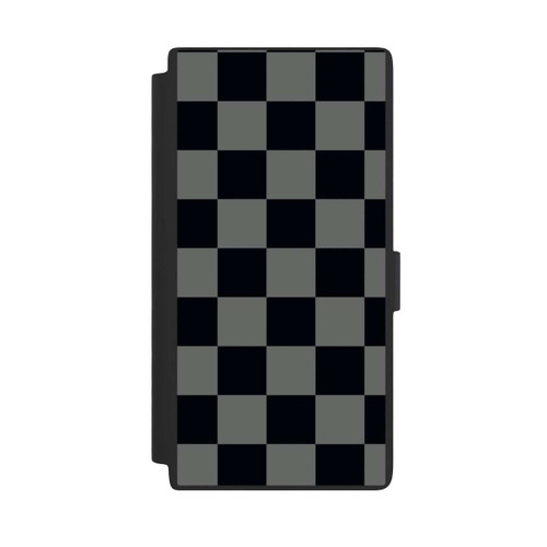 Samsung Galaxy S24 Ultra NIVOflip Schachbrett Schwarz Grau