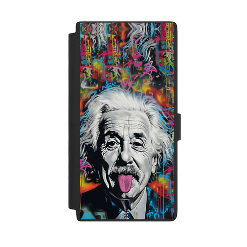 Samsung Galaxy S24 Ultra NIVOflip Physiker Bunte Zunge Raus