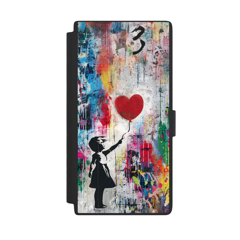 Galaxy S24 Ultra NIVOflip Balloon Girl Colorful