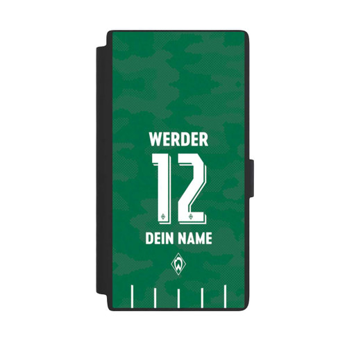 Samsung Galaxy S24 Ultra NIVOflip Werder Bremen Trikot Personalisierbar 25-26