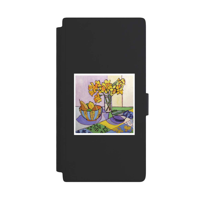 Galaxy S24 Ultra NIVOflip Daffodil Patchwork, 2023, by Catherine J Martzloff