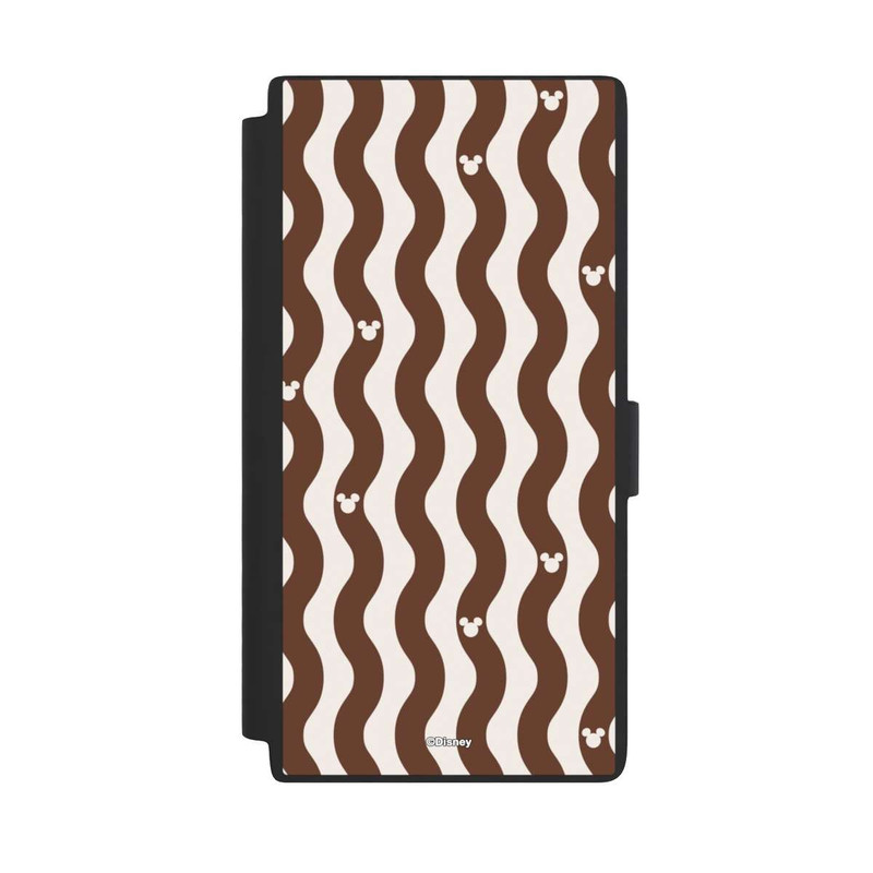 Galaxy S24 Ultra NIVOflip Micky Muster Braune Wellen