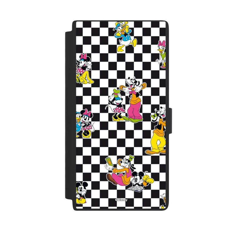 Galaxy S24 Ultra NIVOflip Donald and Friends Pattern Black and White