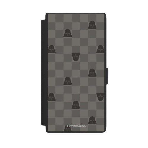 Samsung Galaxy S24 Ultra NIVOflip Darth Vader Schachbrettmuster Schwarz