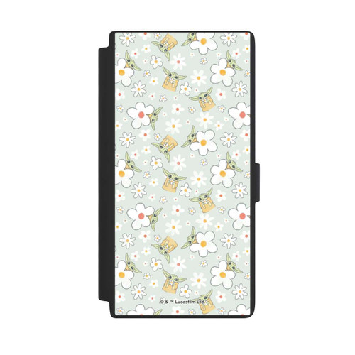 Samsung Galaxy S24 Ultra NIVOflip Baby Yoda Flower Pattern