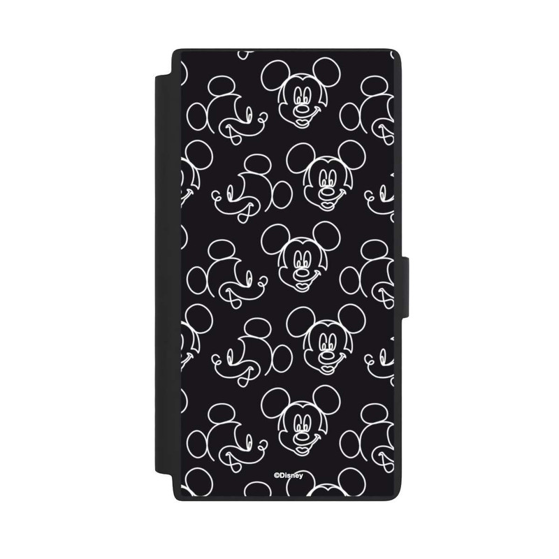 Galaxy S24 Ultra NIVOflip Disney Mickey Muster Schwarz
