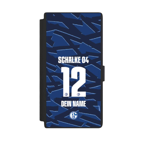 Samsung Galaxy S24 Ultra NIVOflip Schalke 04 Trikot Personalisierbar 25-26