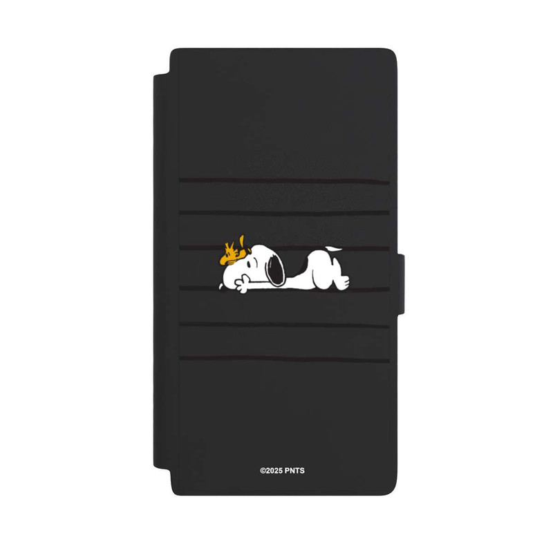 Galaxy S24 Ultra NIVOflip Snoopy Woodstock Streifen Peanuts Transparent