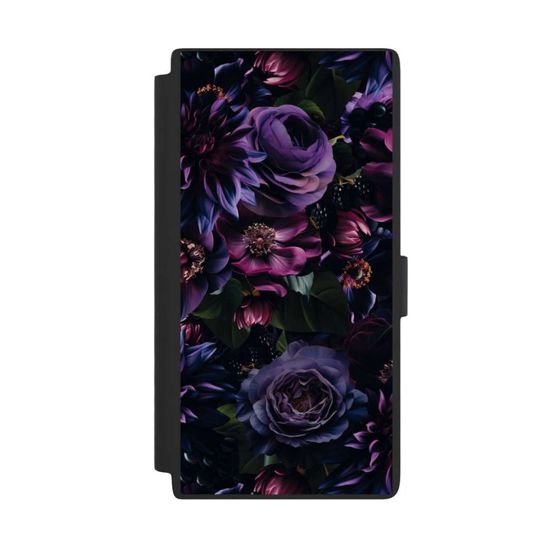Galaxy S24 Ultra NIVOflip Dunkle Lila Blüten 