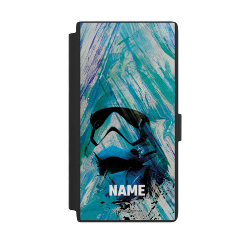 Samsung Galaxy S24 Ultra NIVOflip Stormtrooper Watercolor Personalisierbar