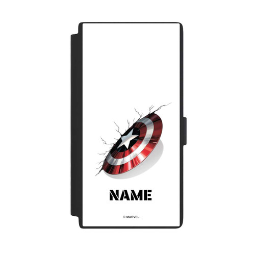 Samsung Galaxy S24 Ultra NIVOflip Captain America Shield Personalisierbar