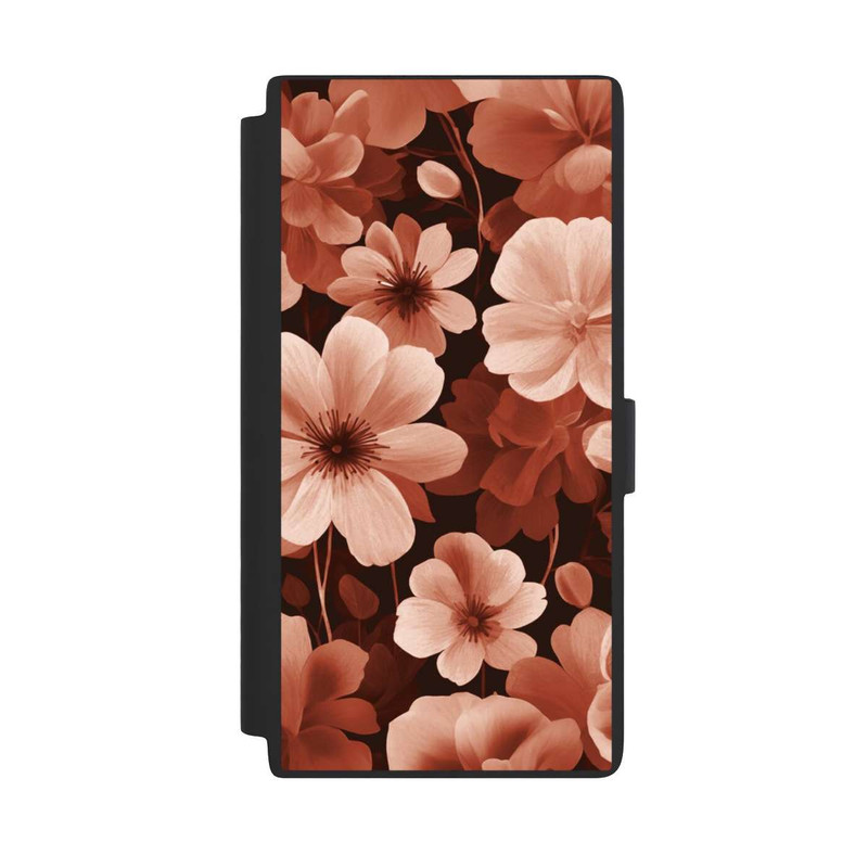 Galaxy S24 Ultra NIVOflip Rote Negativblumen mit KI