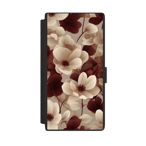 Samsung Galaxy S24 Ultra NIVOflip Naturfarbenes Blumenmuster mit KI