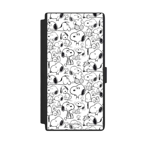 Samsung Galaxy S24 Ultra NIVOflip Classic Snoopy Pattern White