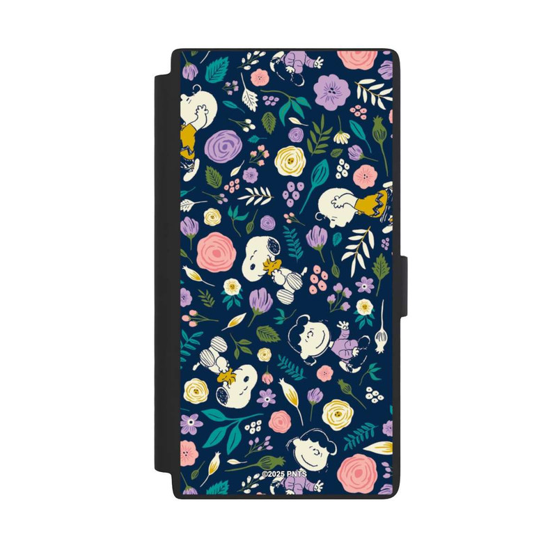 Galaxy S24 Ultra NIVOflip Peanuts Dark Flower Pattern