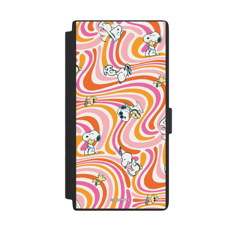 Galaxy S24 Ultra NIVOflip Peanuts Hippie Pattern Orange