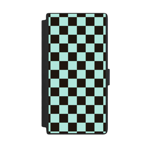 Samsung Galaxy S24 Ultra NIVOflip Schachbrett Braun Blau