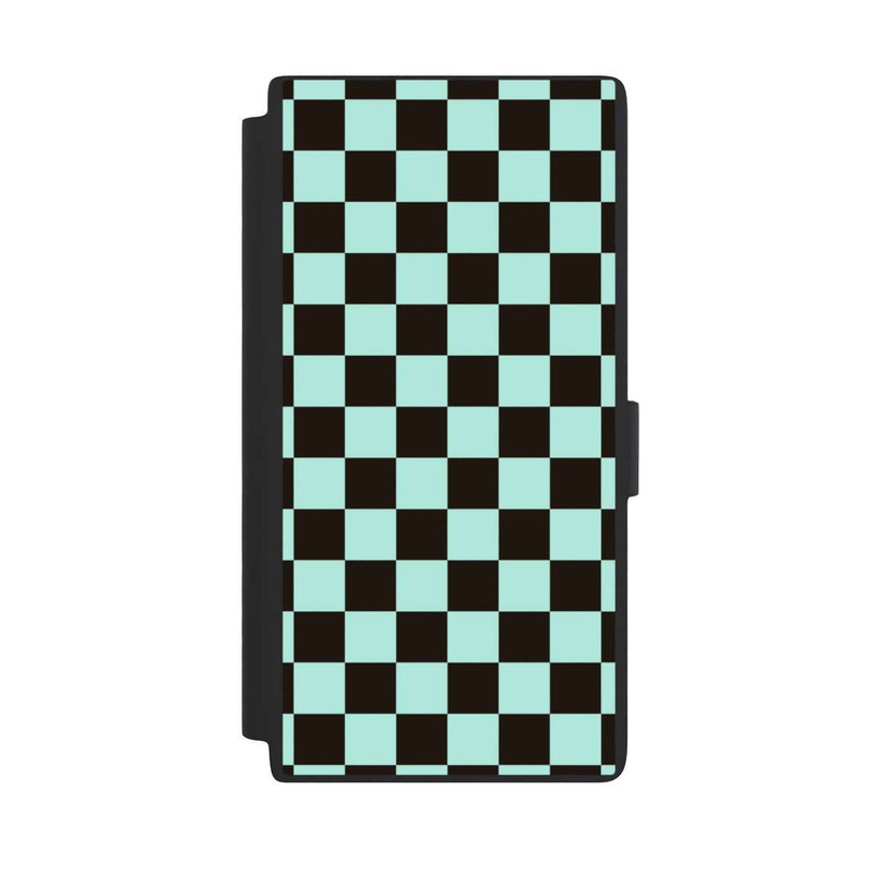 Galaxy S24 Ultra NIVOflip Schachbrett Braun Blau