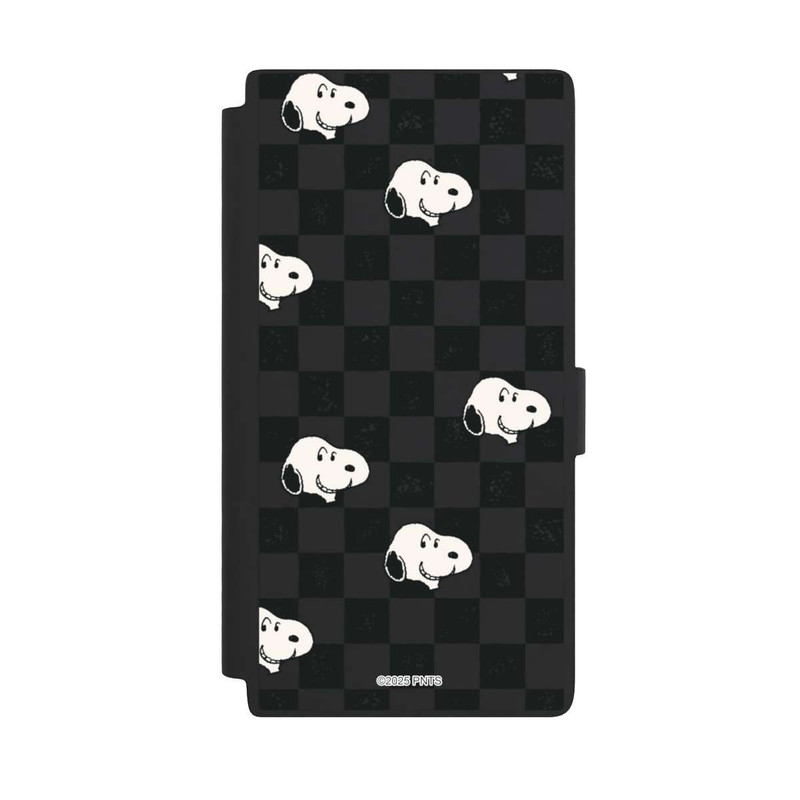 Galaxy S24 Ultra NIVOflip Snoopy Checked Pattern