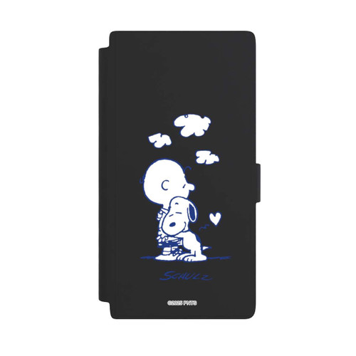 Samsung Galaxy S24 Ultra NIVOflip Peanuts Charlie Brown Snoopy Hug Transparent