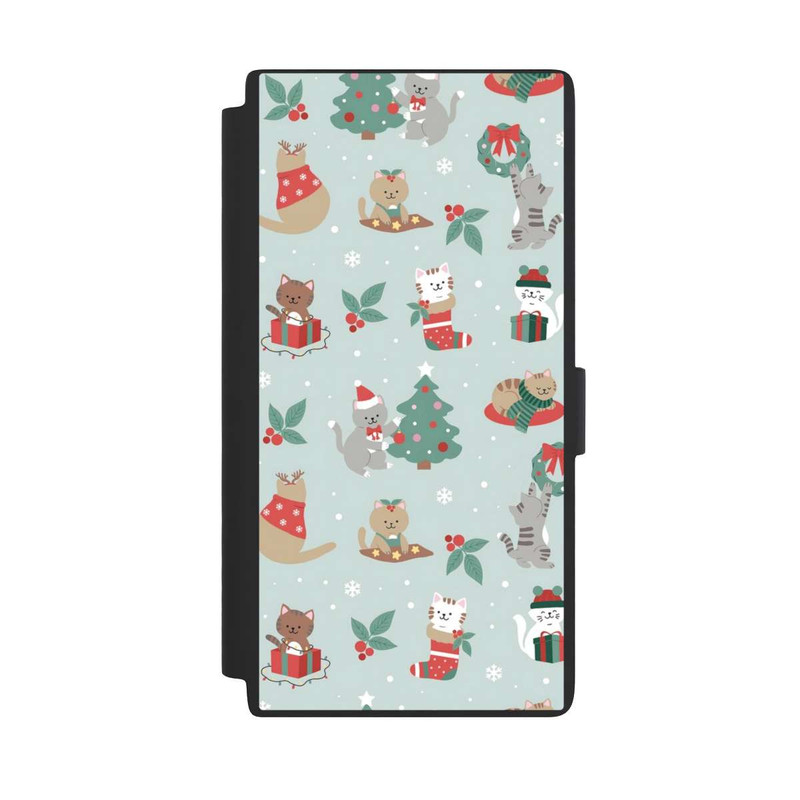 Galaxy S24 Ultra NIVOflip Chats Festifs dans un Payage d'Hivernal