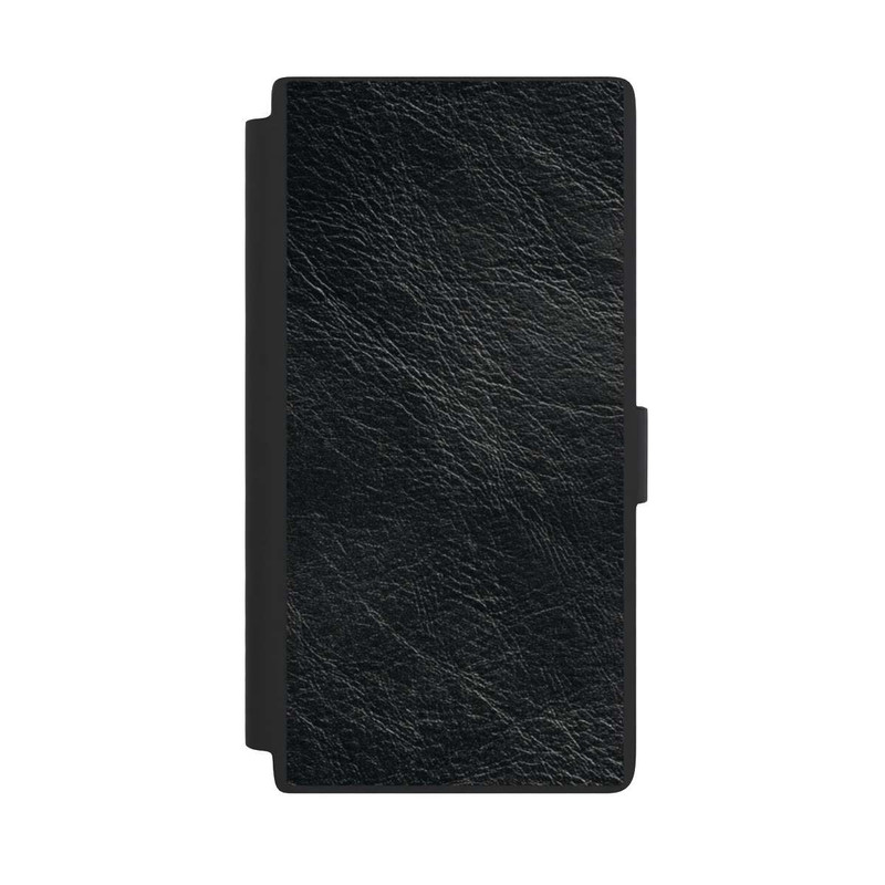 Galaxy S24 Ultra NIVOflip Schwarzer Lederlook Hintergrund
