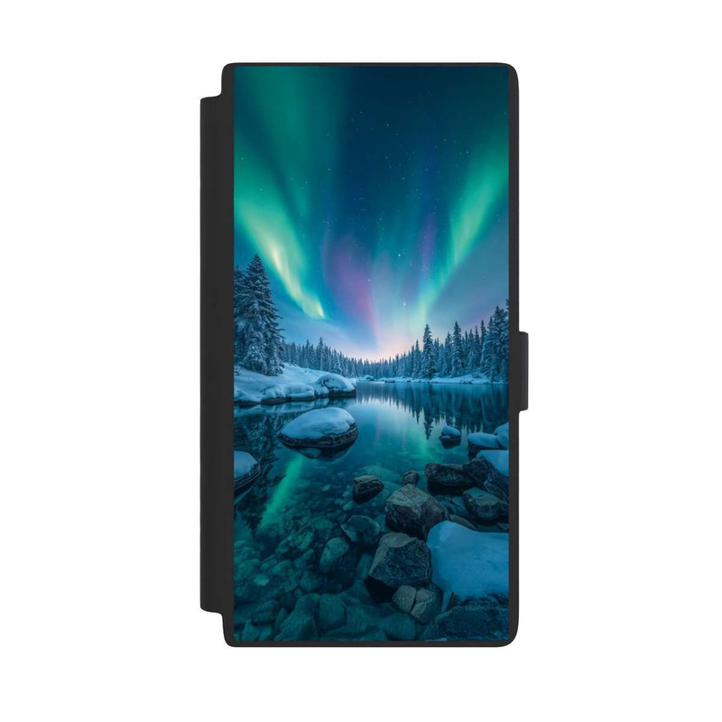 Galaxy S24 Ultra NIVOflip Aurores boréales Briller avec IA