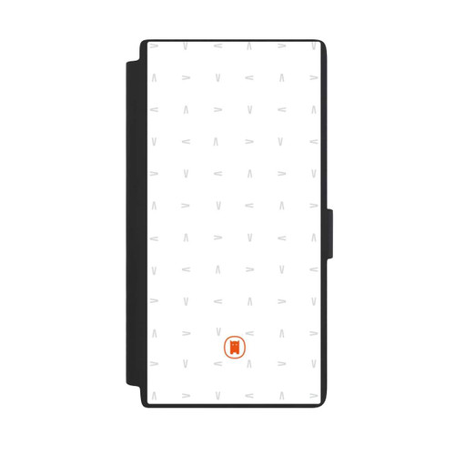 Samsung Galaxy S24 Ultra NIVOflip Nivocase Muster Weiss Grau