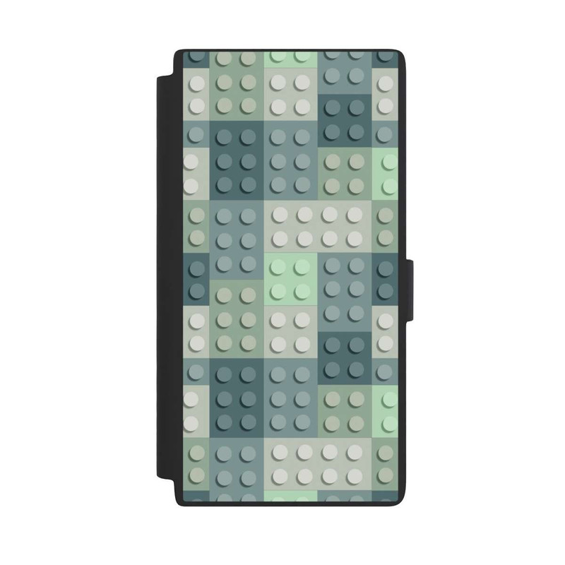 Galaxy S24 Ultra NIVOflip Grünes Blockmuster