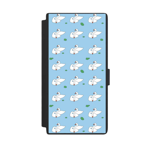 Samsung Galaxy S24 Ultra NIVOflip Ducks Pattern Blue Pond