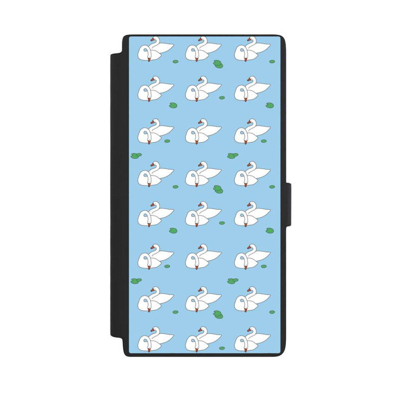 Galaxy S24 Ultra NIVOflip Ducks Pattern Blue Pond