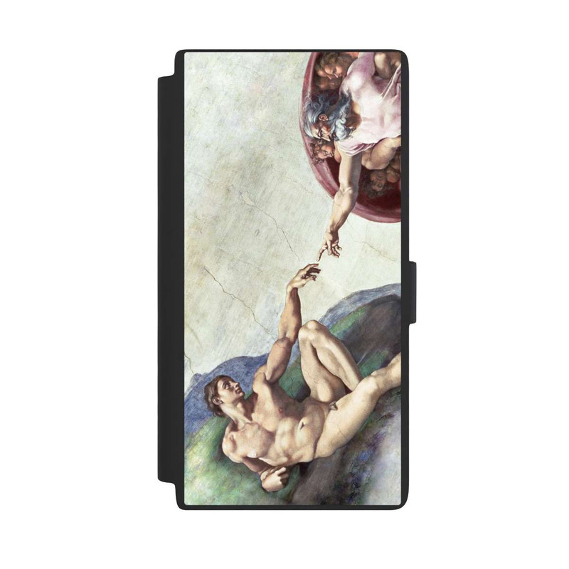 Galaxy S24 Ultra NIVOflip Michelangelo Buonarroti Création d'Adam