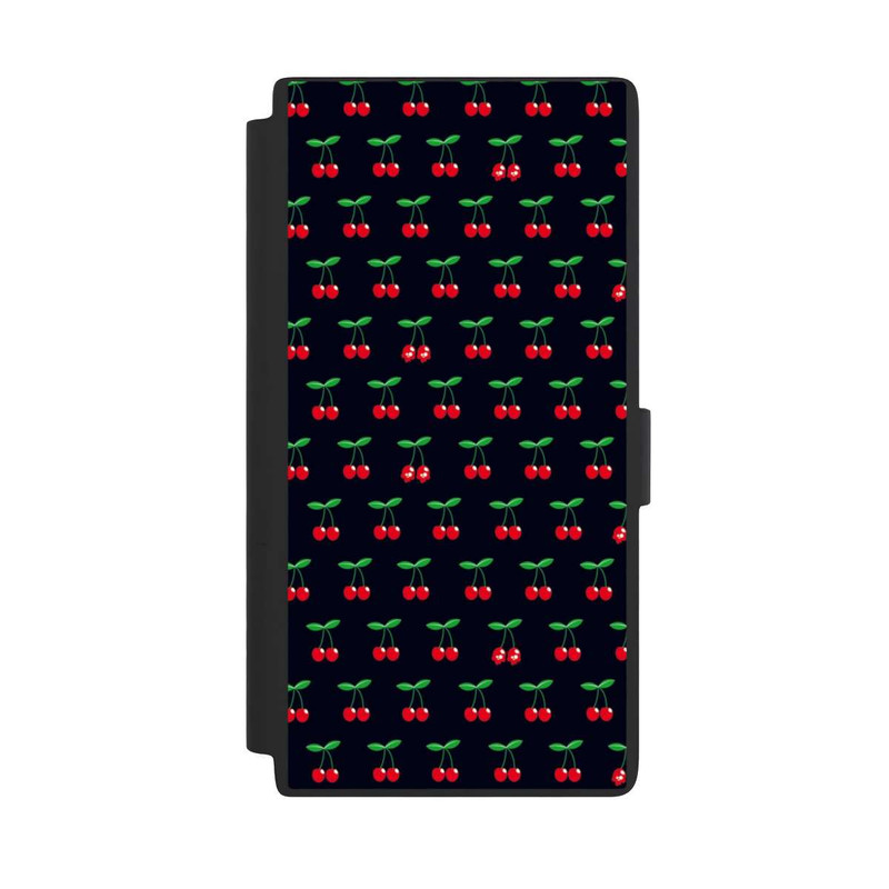 Galaxy S24 Ultra NIVOflip Cerises Sur Fond Noir
