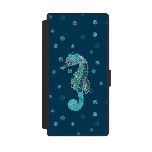Samsung Galaxy S24 Ultra NIVOflip Glamour Sea Horse Art