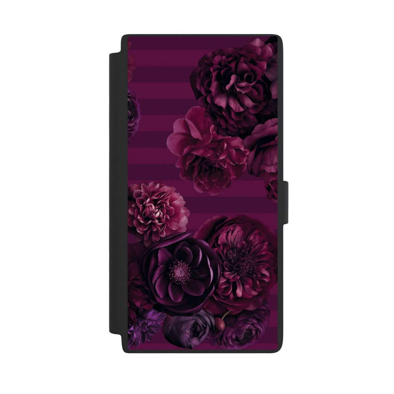 Galaxy S24 Ultra NIVOflip Majestic Baroque Blossom Dream Burgundy Pink mit KI