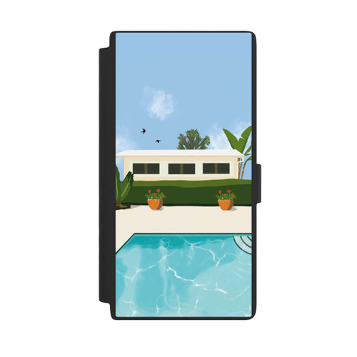 Samsung Galaxy S24 Ultra NIVOflip California Backyard by Roberta Murray
