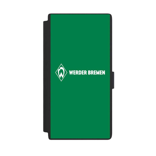 Samsung Galaxy S24 Ultra NIVOflip Werder Bremen Schriftzug Raute Grün