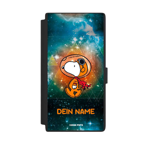Samsung Galaxy S24 Ultra NIVOflip Snoopy Weltraumreisender Personalisierbar