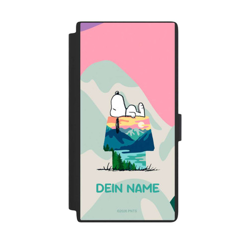 Samsung Galaxy S24 Ultra NIVOflip Snoopy Outdoor Personalisierbar