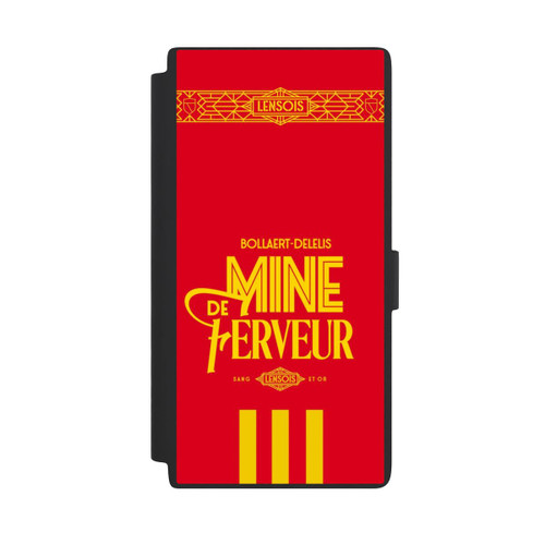 Samsung Galaxy S24 Ultra NIVOflip RC Lens Mine de Ferveur rouge