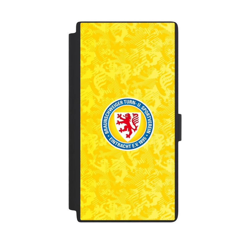 Galaxy S24 Ultra NIVOflip Eintracht Braunschweig Lion Pattern Yellow