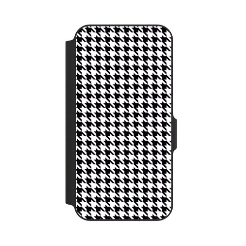 Samsung Galaxy S23 FE NIVOflip Houndstooth black-white
