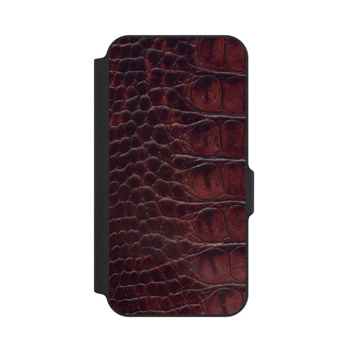 Samsung Galaxy S23 FE NIVOflip Cuir de Crocodile