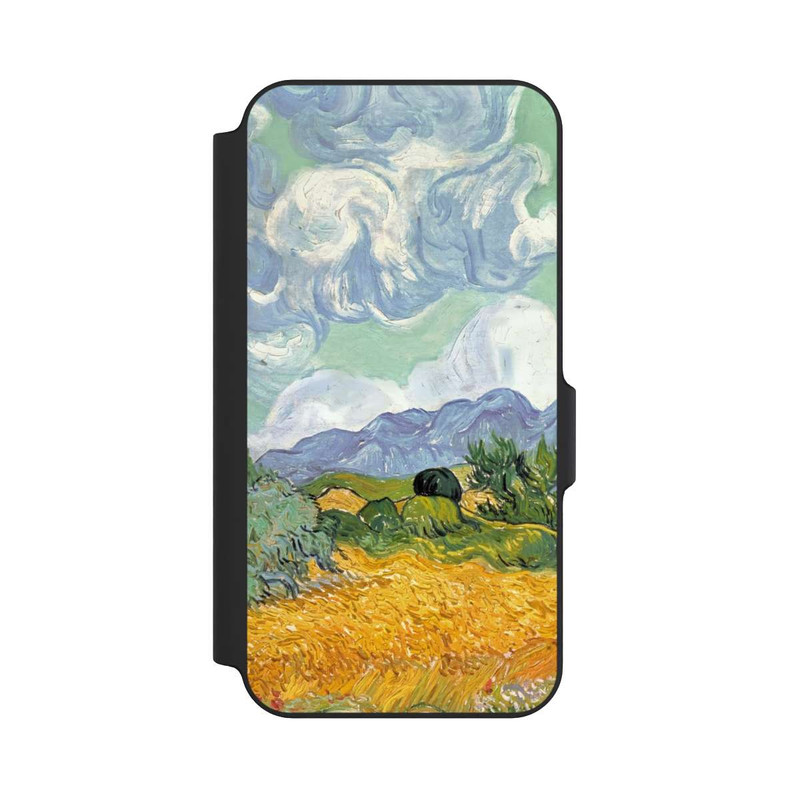 Galaxy S23 FE NIVOflip Weizenfeld mit Zypressen