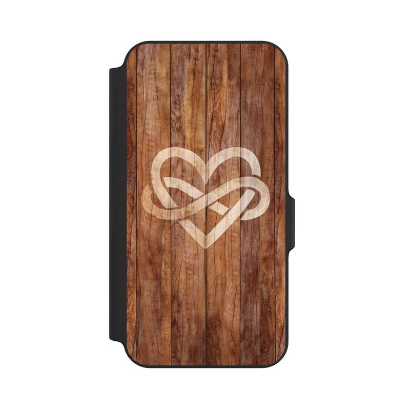 Galaxy S23 FE NIVOflip Heart wood