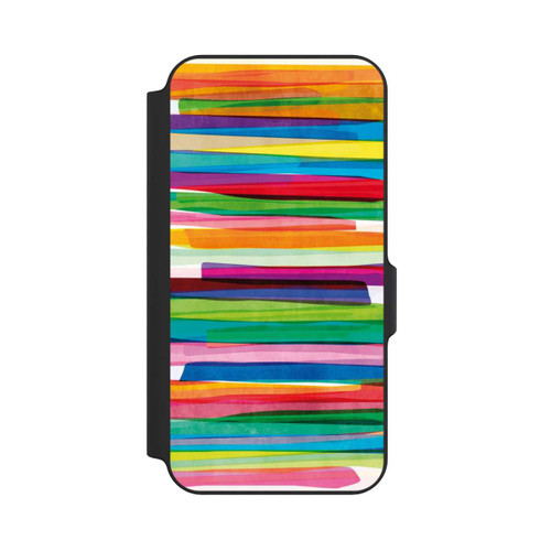 Samsung Galaxy S23 FE NIVOflip Bunte Streifen1
