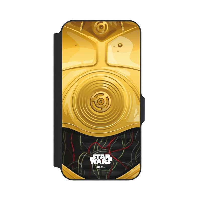 Galaxy S23 FE NIVOflip C3PO Closeup