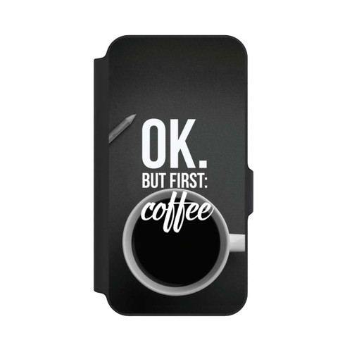 Samsung Galaxy S23 FE NIVOflip OK.But first:Coffee