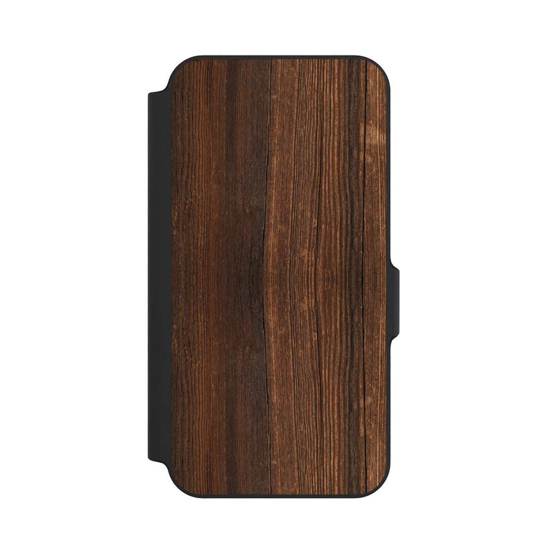Galaxy S23 FE NIVOflip Look Bois de Noyer