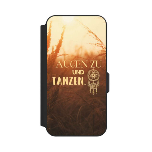 Samsung Galaxy S23 FE NIVOflip Augen Zu und Tanzen